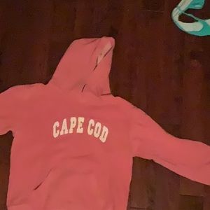 Pink cape cod hoodie